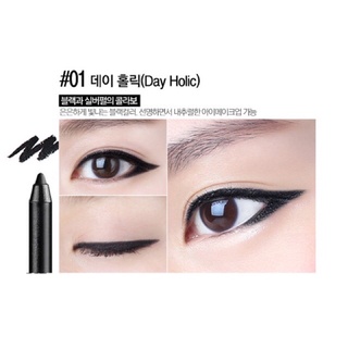 Eglips Ultra Auto Gel Eyeliner ฉลากไทย#สีดำ ดินสอเขียนขอบตา