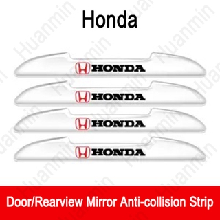 ภาพหน้าปกสินค้าสติกเกอร์ฟิล์มกันรอยขีดข่วนประตูรถยนต์ สําหรับ Honda VEZEL CITY STREAM 4 ชิ้น ที่เกี่ยวข้อง