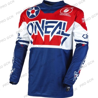 【พร้อมส่ง】เสื้อแข่งรถจักรยานยนต์วิบาก Oneal 70th Downhill