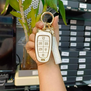 เคสกุญแจรถฮุนได Hyundai STARIA 2022 แบบ 6 ปุ่ม เคสTPUกุญแจ