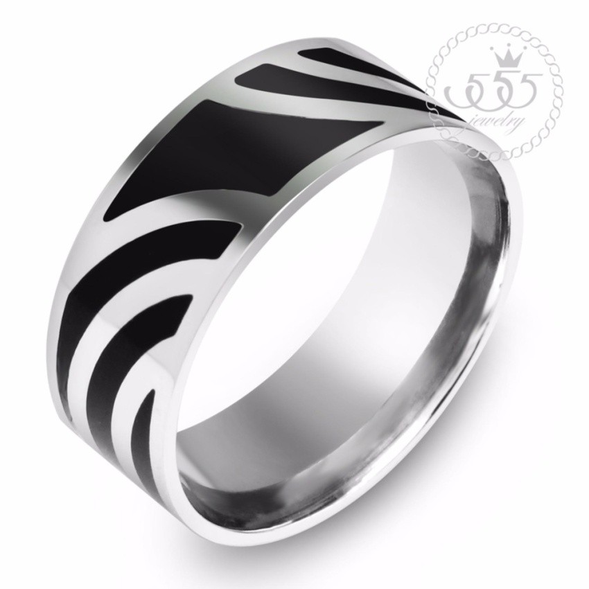 555jewelry-แหวน-รุ่น-snrn144-สี-steel-black-epoxy