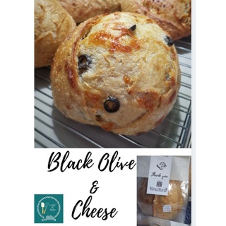 Cheese &amp; Black Olive Sourdough