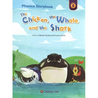 DKTODAY หนังสือ CARAMEL TREE STARTER:THE CHICKEN, THE WHALE&amp;THE SHARK