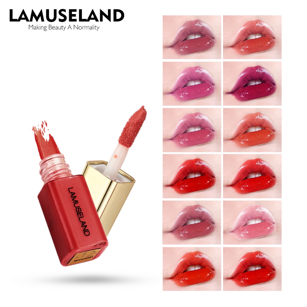 ภาพสินค้าLamuseland ลิปกลอส เนิ้อกำมะหยี่ LA0005 จากร้าน lamuseland.th บน Shopee ภาพที่ 4