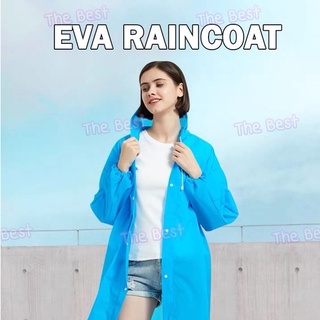 ภาพหน้าปกสินค้าEVA เสื้อกันฝนแฟชั่น สไตล์เกาหลี Rain coats กันน้ำ แบบหนา ที่เกี่ยวข้อง