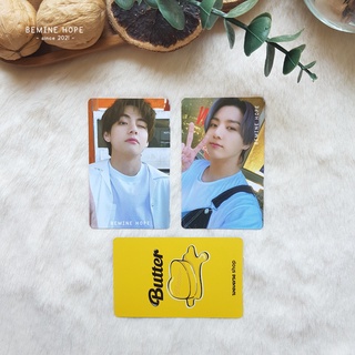 PhotoCard BTS Butter : V Jungkook รอบ Pre-Order จาก Weverse shop, การ์ด วี แทฮยอง จองกุก
