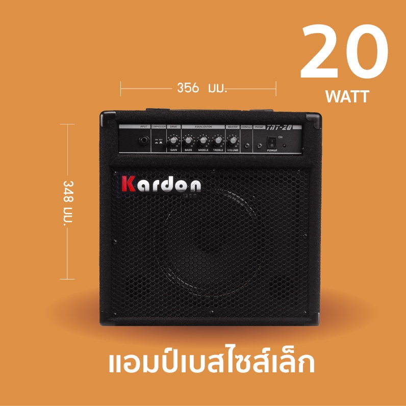 แอมป์เบส-kardon-tnt20-bass-amps