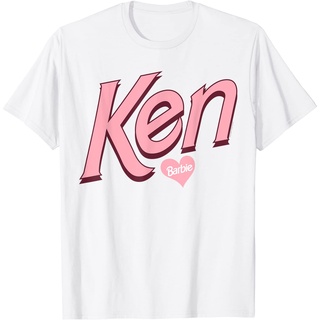 เสื้อยืดโอเวอร์ไซส์เสื้อยืด พิมพ์ลาย Barbie Valentines Ken Love สําหรับผู้ชาย และผู้หญิงS-3XL