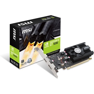 VGA (การ์ดแสดงผล) MSI GEFORCE GT 1030 2GD4 LP OC - 2GB DDR4