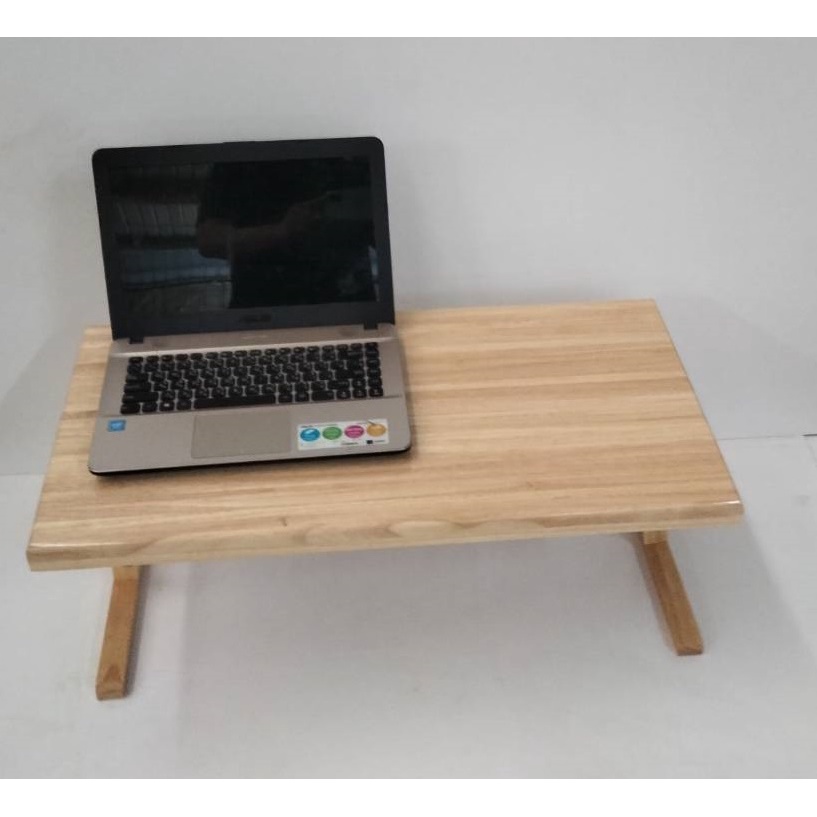 ไม้ยางพาราโต๊ะญี่ปุ่นพับได้-วางคอมพิวเตอร์นั่งพื้น-วางโน๊ตบุ๊กนั่งพื้น