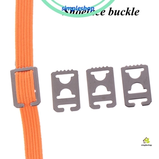 สินค้า ❀SIMPLE❀ 4Pcs/8Pcs Quick No Tie Shoelaces Universal Lazy Shoelaces Laces Buckle New Metal Shoelace Accessories Sports Fast Lacing