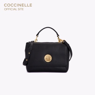 COCCINELLE กระเป๋าถือผู้หญิง รุ่น LIYA MINI HANDBAG 584001 สี NOIR