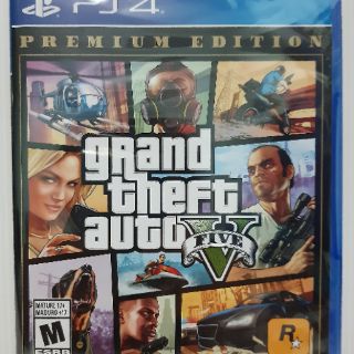 ภาพขนาดย่อของภาพหน้าปกสินค้า(มือ 1) PS4 : GTA V / Grand Theft Auto V : Premium Online Edition (Z.1/Eng) จากร้าน akesilanser บน Shopee