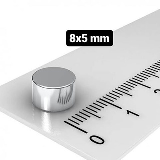 ภาพหน้าปกสินค้า8*5mm Neodymium Magnet แม่เหล็กแรงสูง ที่เกี่ยวข้อง