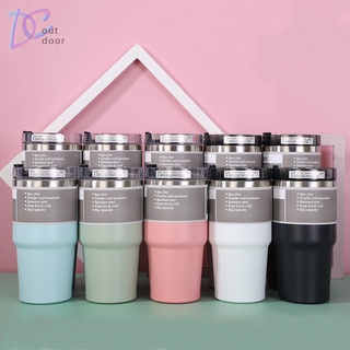 d_coutdoor แก้วเก็บความเย็น 600ml /890ml รับประกันไอน้ำไม่เกาะแก้ว