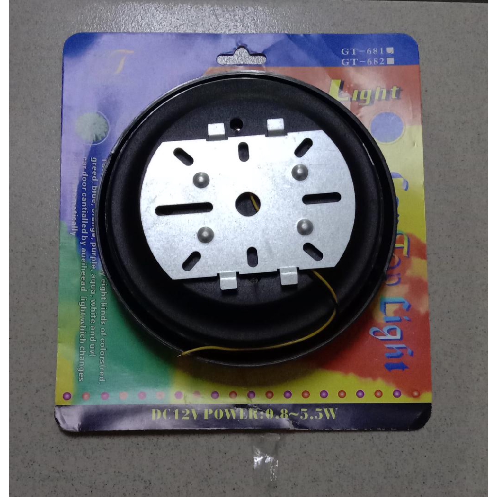 universal-โคมไฟติดเพดานรถยนต์-led-12v-เปลี่ยนสีอัตโนมัติ-9-สี-สําหรับติดหลังคารถยนต์