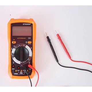 Multimeter DT9205A+ เครื่องดิจิตอลมัลติมิเตอร์