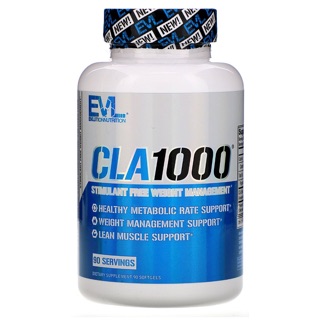 EVLution Nutrition CLA 1000 Stimulant Free Weight Management 90 Softgels