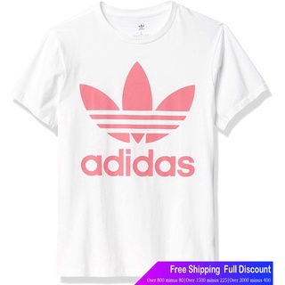 Adidasเสื้อยืดแขนสั้น Adidas Originals Unisex-Youth Trefoil Tee AdidasShort sleeve T-shirts_XZ