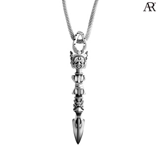 ANGELINO RUFOLO Pendant ดีไซน์ God Lancer จี้ห้อยคอ Stainless Steel 316L(สแตนเลสสตีล)คุณภาพเยี่ยม สีเงิน