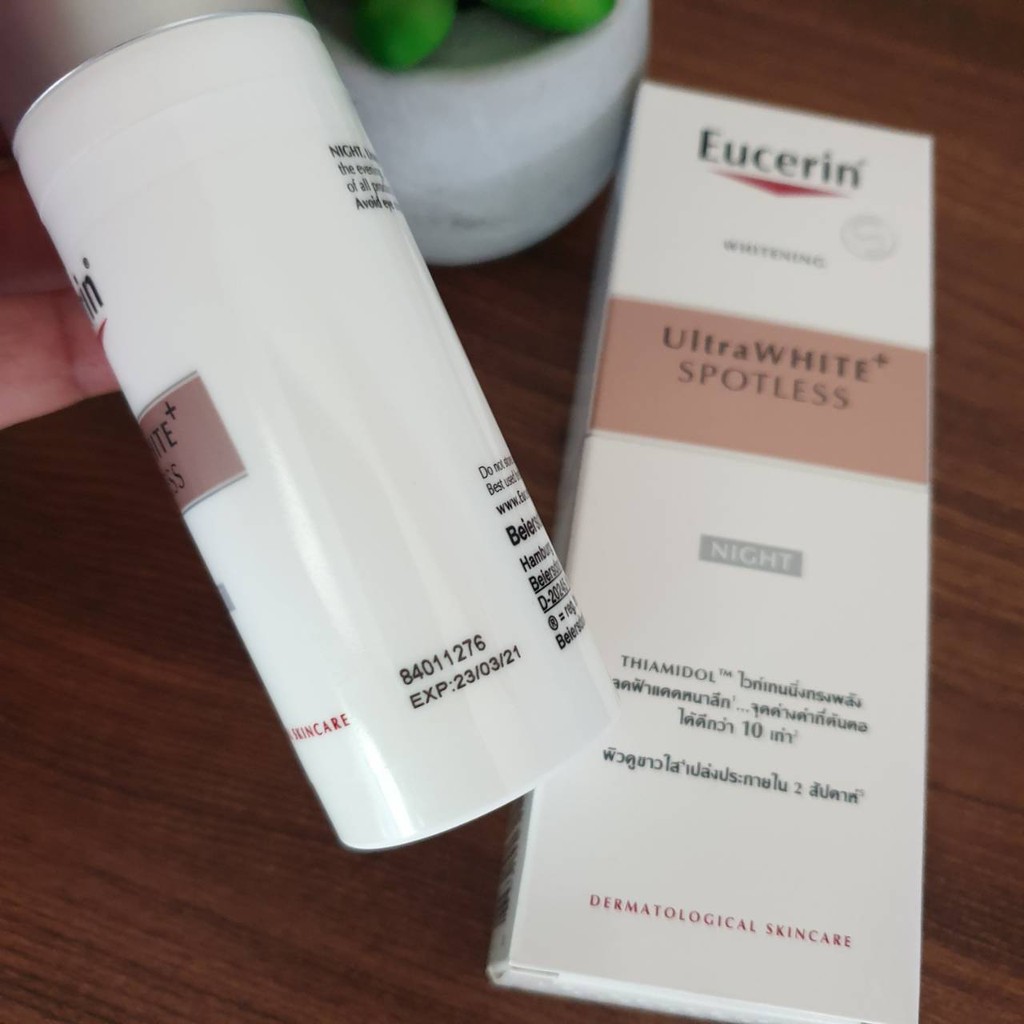 Eucerin Ultrawhite Spotless Night Fluid 50ml cgHm | Shopee Thailand