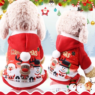 ภาพหน้าปกสินค้าเสื้อผ้าคริสต์มาสสำหรับสัตว์เลี้ยง มนุษย์หิมะ Elk หมา เสื้อกันหนาว เสื้อผ้าขนแกะแมว ที่เกี่ยวข้อง