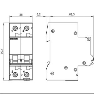 siemens-main-breaker-เมนเบรกเกอร์-ซีเมนส์-mcb-2p