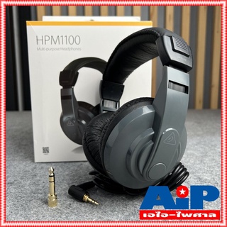 BEHRINGER HPM-1100 BK หูฟัง หูฟังครอบ หูฟังสตูดิโอ HEADPHONE HPM1100 BK HPM 1100 BK +++ เอไอ-ไพศาล