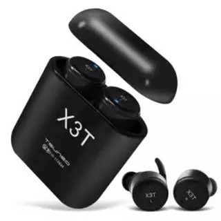SALEup Newest X3T TWS Wireless Bluetooth 4.2 Headset Earphone wtih Charger Box Bass X3Tบลูทูธ4.2 หูฟังบลูทูธสเตอริโอ