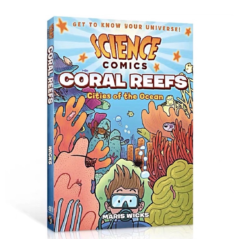 Science Comics Series: Get to Know Your Universe! Sharks/Dogs/Cats