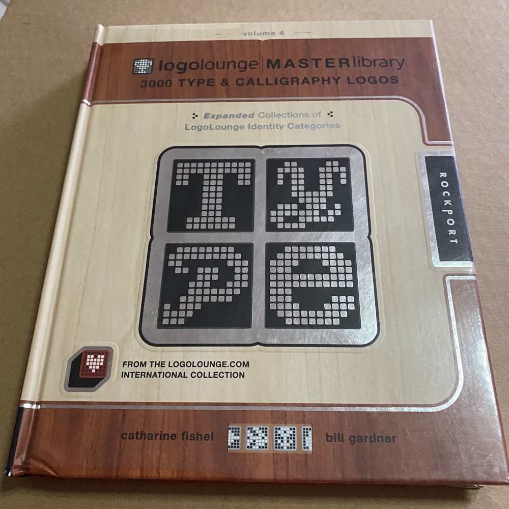 (มือสอง) หนังสือออกแบบ หนังสือศิลปะ ออกแบบโลโก้ LogoLounge Master ...