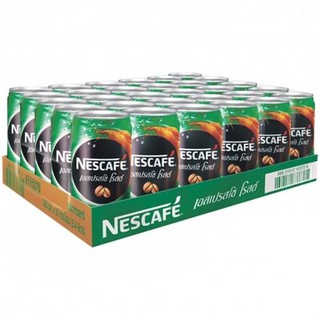Nescafe Instant Coffee Espresso Roast Size 180 ml. Pack of 30 cans.