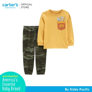 Carters Long Sleeve + Pants 2Pc Yellw Tools L9 คาร์เตอร์เสื้อผ้าชุดเซท 2 ชิ้น