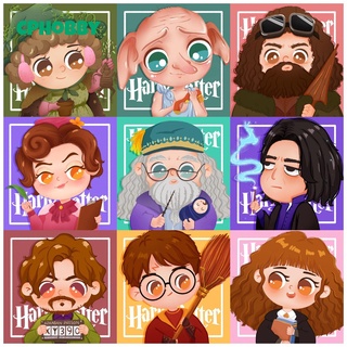 [CP] ภาพปักครอสติชคริสตัล รูปการ์ตูน Harry Potter ขนาด 40X40 ซม. สําหรับตกแต่งผนังบ้าน