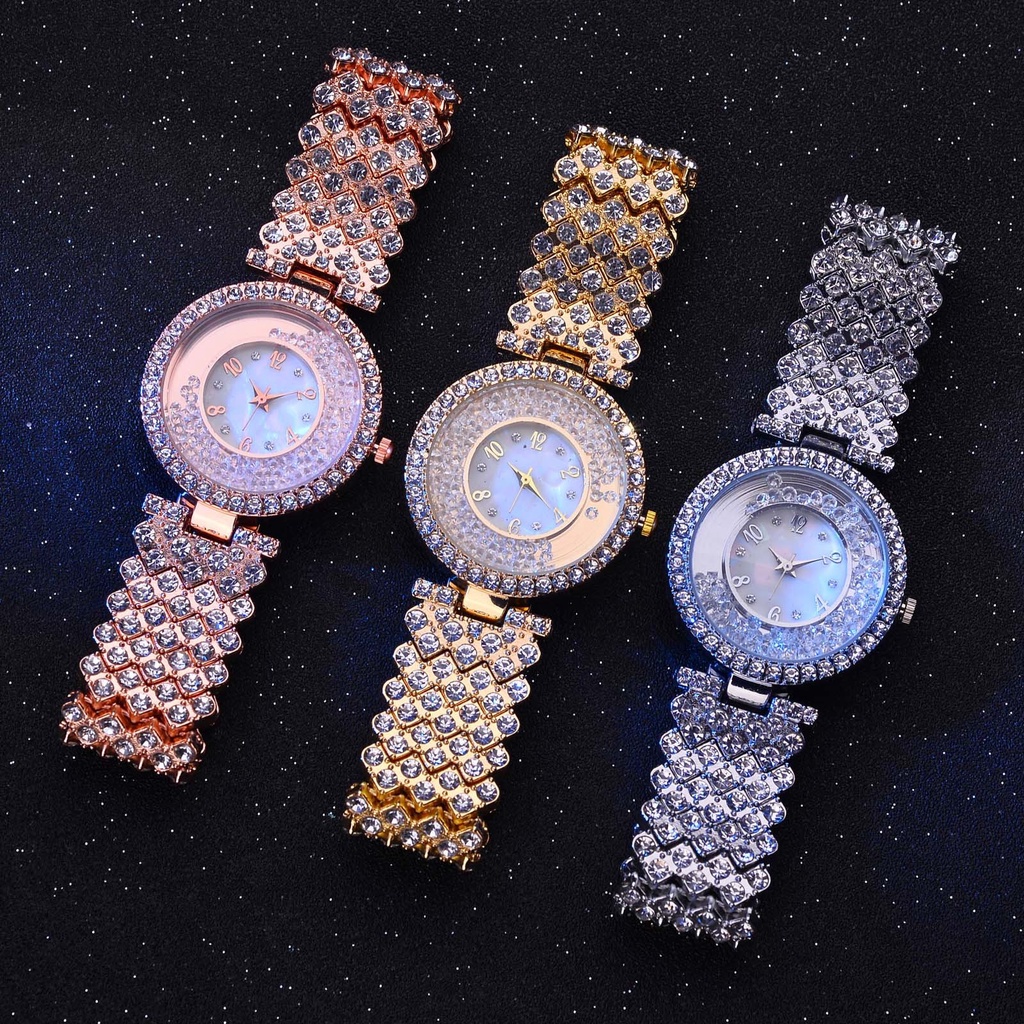 shiny-womens-quartz-watch-stainless-steel-strap