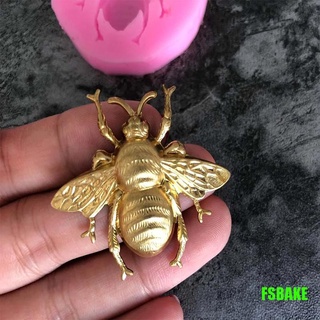 [FSBAKE] แม่พิมพ์ซิลิโคน รูปผึ้ง สําหรับทําเค้กช็อคโกแลต เบเกอรี่ DIY KCB