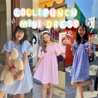 ภาพหน้าปกสินค้าchuuchop_พร้อมส่ง(C7464) 🧸🛼 LOLIPUNCH mini dress มินิเดรสลายสก๊อตทรงตุ๊กตา มี2สี ที่เกี่ยวข้อง