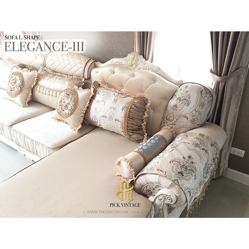 โซฟาหลุยส์-l-shape-370cm-รุ่น-tsf-80809-elegance-iii