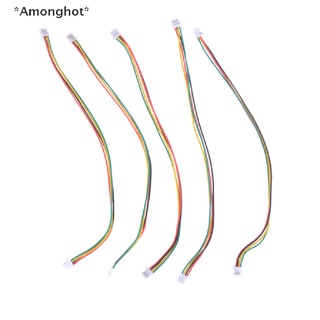 [[Amonghot]] ขายดี สายเคเบิลเชื่อมต่อไมโคร SH 1.0 มม. 4-Pin JST 150 มม. 5 ชิ้น