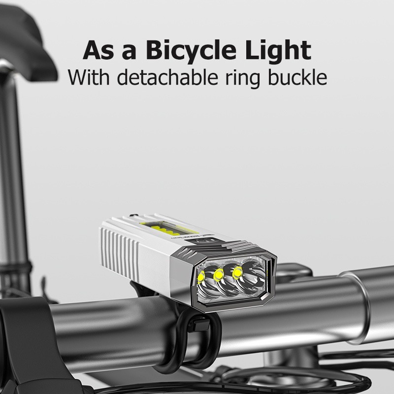 smilingshark-yt-218-ใหม่-ไฟฉาย-led-5modes-ไฟจักรยาน-ไฟรถจักรยาน-flashlight-bicycle-light-เหมาะสำหรับการตั้งแคมป์กลางแจ้ง