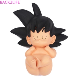Back2life ฟิกเกอร์ PVC รูปการ์ตูนอนิเมะดราก้อนบอล Z Sun Wukong Son Goku สําหรับตกแต่งรถยนต์
