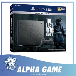 (มือ 2) เครื่อง PS4 Pro Limited Last of Us 2 บอร์ดใหม่ 7218 พร้อมเล่น มือสอง สภาพดี