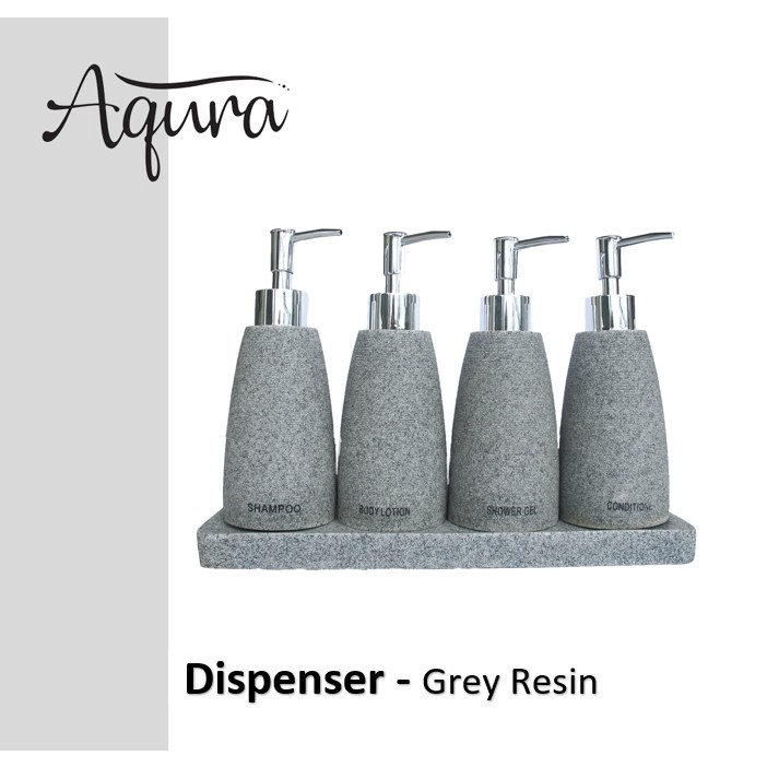 ขวดสบู่เหลว-ขวดสบู่โรงแรม-grey-สีเทา-200-ml-ขวดหัวปั๊ม-ขวดปั๊มเรซิ่น-ขวดเปล่าสำหรับใส่สบู่เหลว-ขวดรีฟิล-ขวดใส่ของเหลว