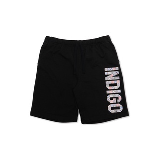 สินค้า Indigoskin Tiling Sweat Shorts กางเกงขาสั้น สีดำ ทุกไซส์