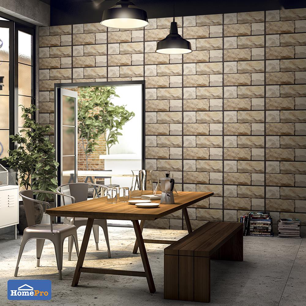 wall-tile-wall-tile-tara-traver-stone-30x45cm-brown-0-81m2-floor-and-wall-tiles-floor-wall-materials-กระเบื้องผนัง-กระเบ