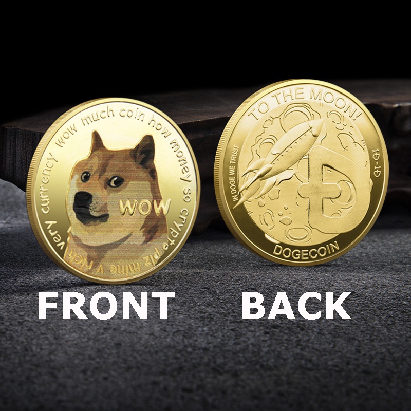 dogecoin-พร้อมฐานวาง-เหรียญdogecoin-เหรียญน้องหมา-bitcoin-ethereum