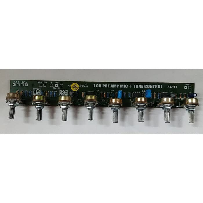 Ranic Kit Tone Control PRE-AMP MIC & GUITAR Modular RE.161-598 | Shopee ...