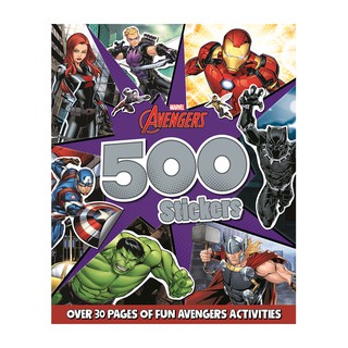 บงกช หนังสือต่างประเทศ Marvel Avengers: 500 Stickers