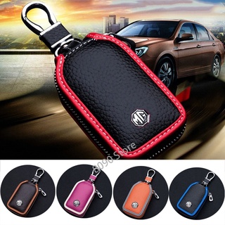 เคสกุญแจรีโมทรถยนต์ แบบหนัง ดัดแปลง สําหรับ MG ZS HS MG3 MG5