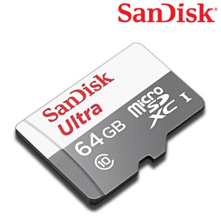 ภาพขนาดย่อของภาพหน้าปกสินค้าSANDISK 64 GB MICRO SD CARD (ไมโครเอสดีการ์ด) SANDISK ULTRA SDXC CLASS 10 (SDSQUNR-064G-GN3MN) จากร้าน jib_officialshop บน Shopee ภาพที่ 2